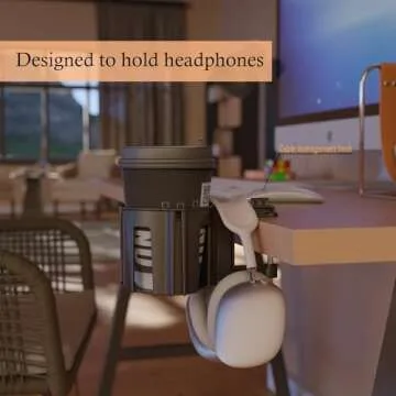 Cup-Holster - The Best Anti-Spill Cup Holder for Your Desk or Table