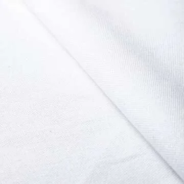 Cotton Canvas Throw Pillow Covers Pack of 2 White 20x20