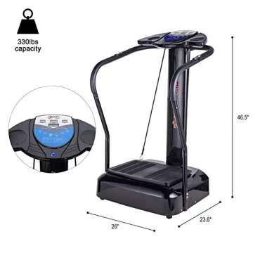 Fitness Vibration Platform | Whole Body Workout Vibration Plate Exercise Machine Loss Weight | Viberation Excersize Machine for Awesome Cardio Workout Home Training Equipment with Aux Port for MP3