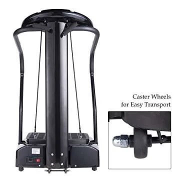 Fitness Vibration Platform | Whole Body Workout Vibration Plate Exercise Machine Loss Weight | Viberation Excersize Machine for Awesome Cardio Workout Home Training Equipment with Aux Port for MP3