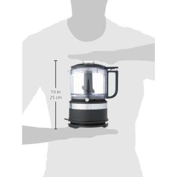 KitchenAid 3.5-Cup Food Chopper, medium, Matte Black