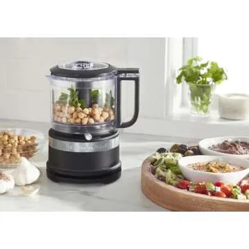 KitchenAid 3.5-Cup Food Chopper in Matte Black