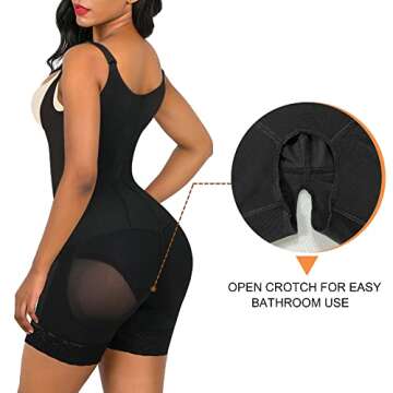 SHAPERX Tummy Control Shapewear for Women- Butt Lifter