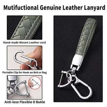 Stylish CHEZENHUI Lexus Key Fob Cover with Lanyard