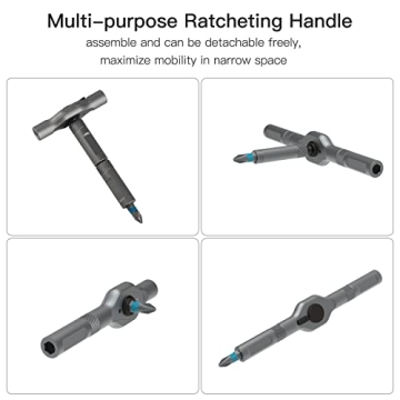 24-in-1 Ratchet Screwdriver Set | ATuMan High-Quality Tool