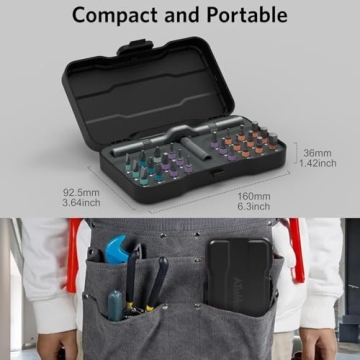 24-in-1 Ratchet Screwdriver Set | ATuMan High-Quality Tool