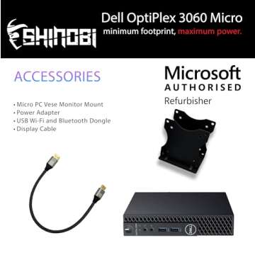 Dell OptiPlex 3060 Micro PC | Compact & Powerful Performance