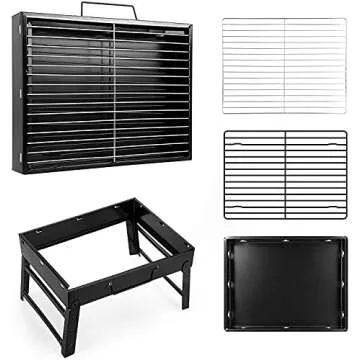 Lightweight Portable BBQ Grill for Outdoor Cooking Adventures