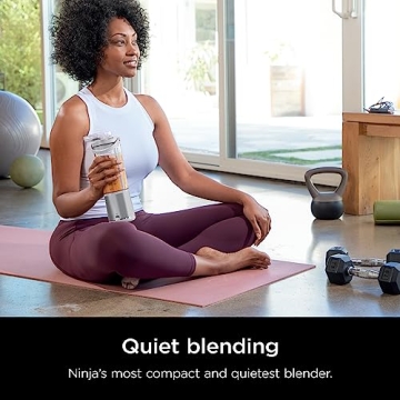 Ninja BC151WH Portable Blender Cordless USB-C Rechargeable