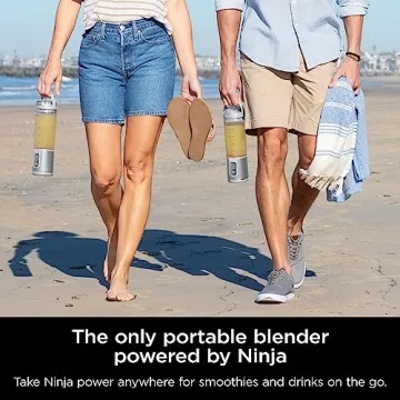 Ninja BC151WH Portable Blender Cordless USB-C Rechargeable