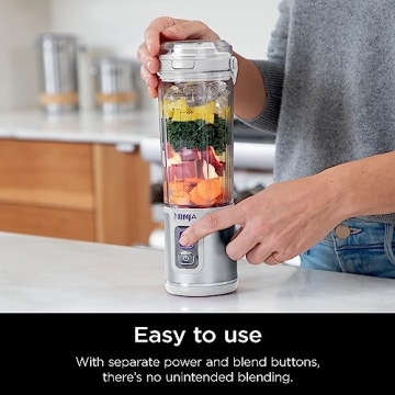 Ninja BC151WH Portable Blender Cordless USB-C Rechargeable