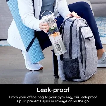 Ninja BC151WH Portable Blender Cordless USB-C Rechargeable