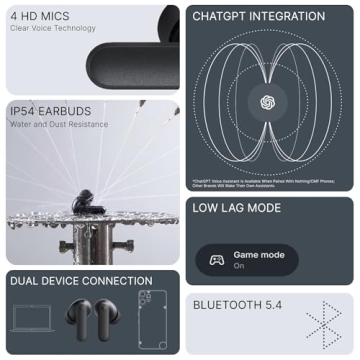 CMF Buds 2a Wireless Earbuds - Active Noise Cancelling, Bluetooth