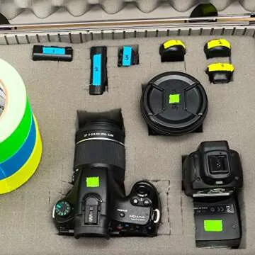 Premium Fluorescent Gaffer Tape | No Residue | Made in USA