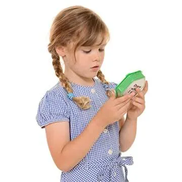 Talking Products, Talking Tiles Voice Recorders, Communication Sound Buttons. Pack of 6 Colors, 80 Seconds Recording. Educational Classroom Learning Resources, Game Show Answer Buzzers.