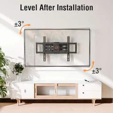 ELIVED TV Wall Mount for Most 37-82 Inch TVs