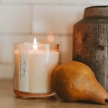 Pumpkin Spice Candle in Sandstone Glass Jar | 50+ Hours Burn Time
