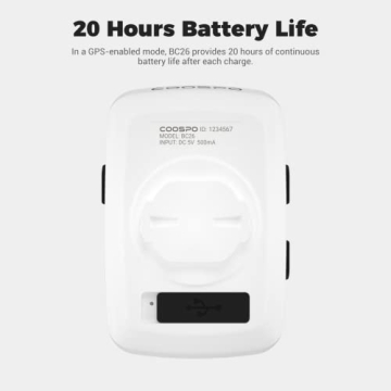 CooSpo Bike Computer Wireless GPS BC26 - Advanced Cycling Tracking