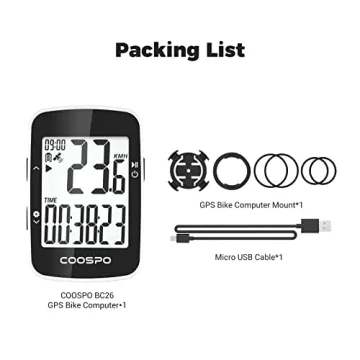 CooSpo Bike Computer Wireless GPS BC26 - Advanced Cycling Tracking