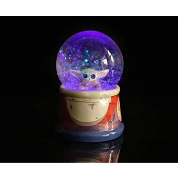 Baby Yoda Light Up Snow Globe Star Wars Collectible