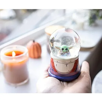 Baby Yoda Light Up Snow Globe Star Wars Collectible