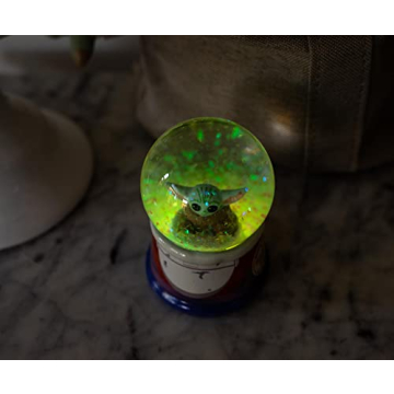Baby Yoda Light Up Snow Globe Star Wars Collectible
