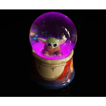 Baby Yoda Light Up Snow Globe Star Wars Collectible