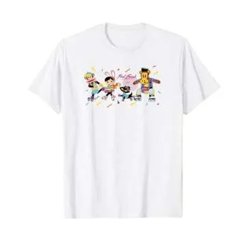 Paul Frank Retro Group Skate Party T-Shirt - Vintage Style Comfort