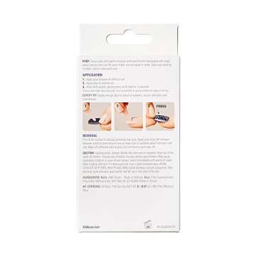 KISS Gel Fantasy Sculpted Long Fake Nails - Countless Times, Easy To Apply, Easy Removal, Up To 7 Day Wear, Coffin Shape, Long Lasting, Smooth & Stunning, Ultra Durable & Flexible| 28 Count