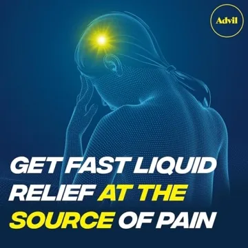 Advil Liqui-Gels Pain Reliever with Ibuprofen for Fast Relief