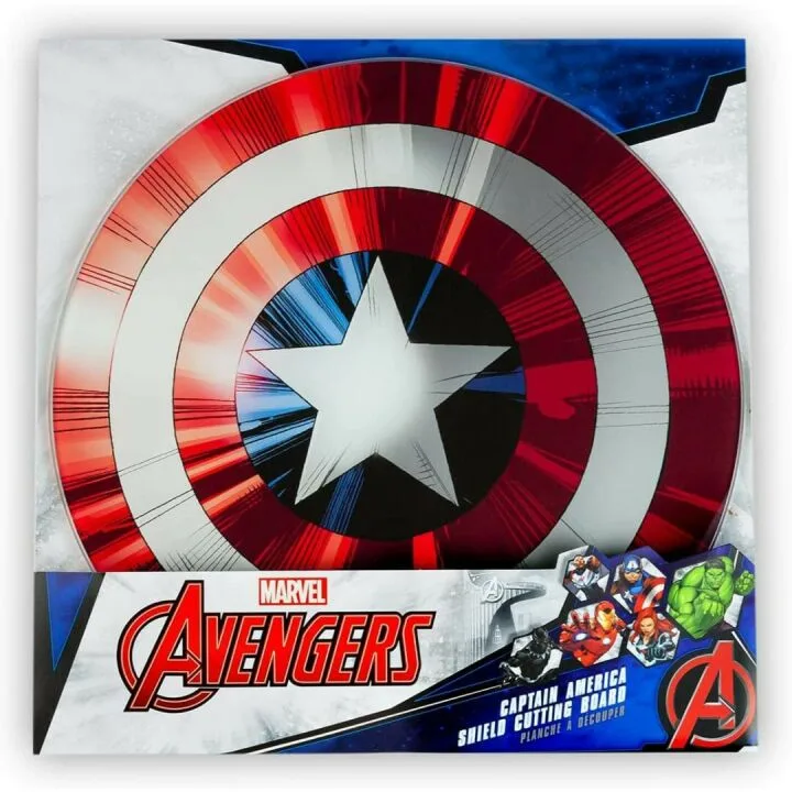 Captain America Shield Cutting Board - Marvel Fans Gift