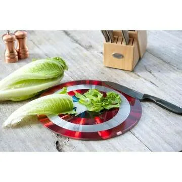 Captain America Shield Cutting Board - Marvel Fans Gift