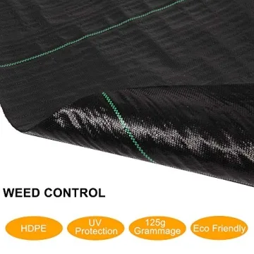 TUFFIOM 3x300 FT Weed Barrier for Healthy Gardens