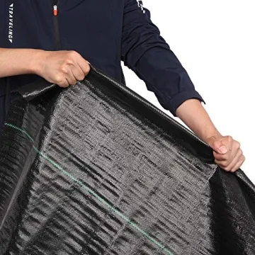 TUFFIOM 3x300 FT Weed Barrier for Healthy Gardens