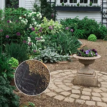 TUFFIOM 3x300 FT Weed Barrier for Healthy Gardens