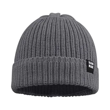 Simple Knitted Baby Beanie for Toddlers 0-5 Years