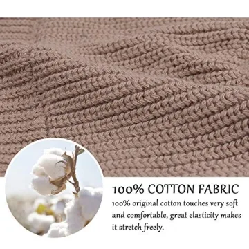 Simple Knitted Baby Beanie for Toddlers 0-5 Years