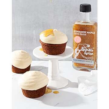 Runamok Sparkle Syrup - Maple Syrup Infused with Edible Sparkles, Perfect Pancake Syrup, Fun Vermont...