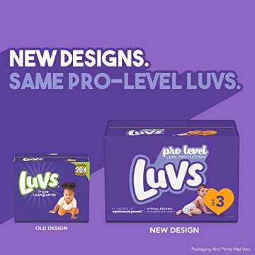 Luvs Size 1 Diapers | Maximum Comfort & Absorbency