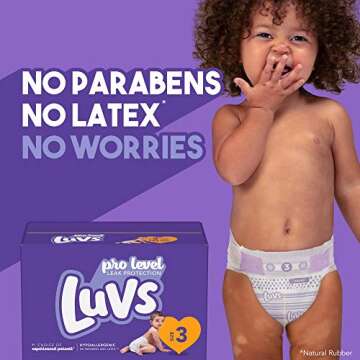 Luvs Size 1 Diapers | Maximum Comfort & Absorbency