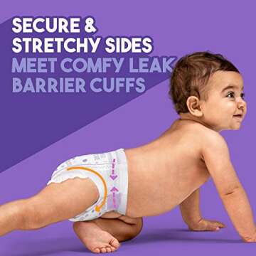 Luvs Size 1 Diapers | Maximum Comfort & Absorbency