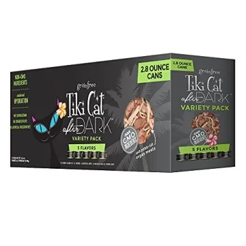 Tiki Cat After Dark Variety Pack Wet Cat Food - 12 Cans