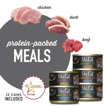 Tiki Cat After Dark Variety Wet Cat Food 12 Cans