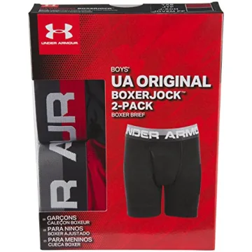 Under Armour Boys Performance Boxer Briefs, Lightweight Comfort