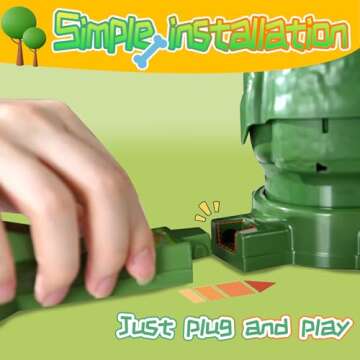 CREAMHONGKID Dinosaur Board Games Toys, Dinosaur Eating Bones Kids Games, Multi-Player Interactive Tabletop Kids Toys, Family Gathering Board Game for 3+ Years Olds, Birthday Children's Day Gifts