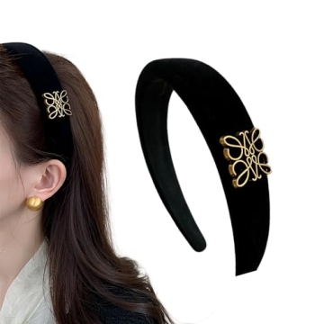 Stylish Non-Slip Fabric Wide Headbands for Women