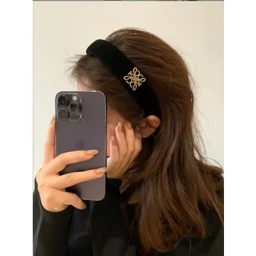 Stylish Non-Slip Fabric Wide Headbands for Women