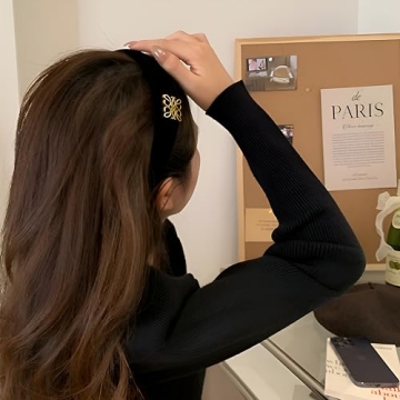 Stylish Non-Slip Fabric Wide Headbands for Women