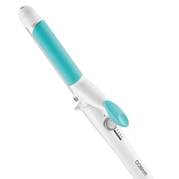 Conair OhSoKind Curling Iron for Fine Hair - 1" Classic Curls with Silicone Clip