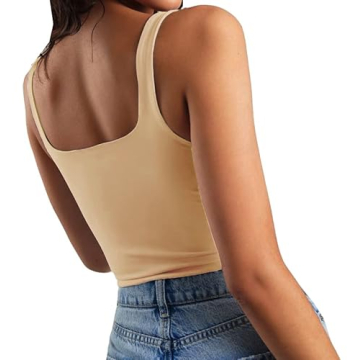 Artfish Women's Sleeveless Crop Top - Stylish & Comfortable